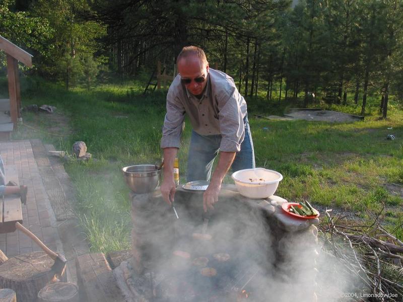 Simon the BBQ master